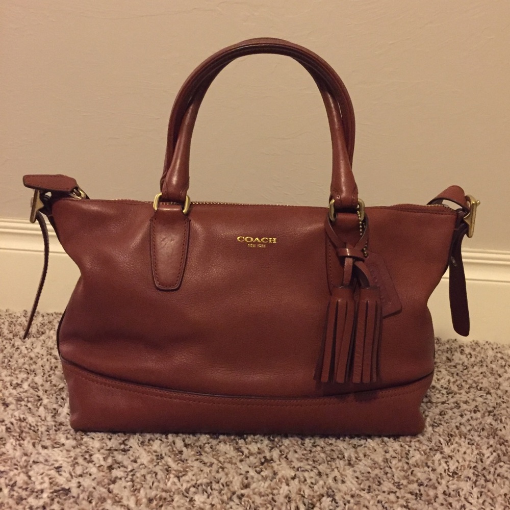 Coach Leather Legacy Molly Satchel